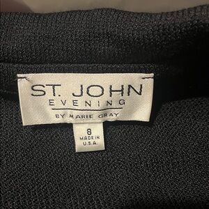 St. John Classic Black Evening Jacket